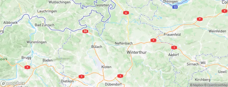 Dättlikon, Switzerland Map