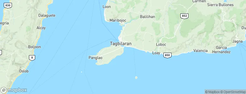 Dauis, Philippines Map