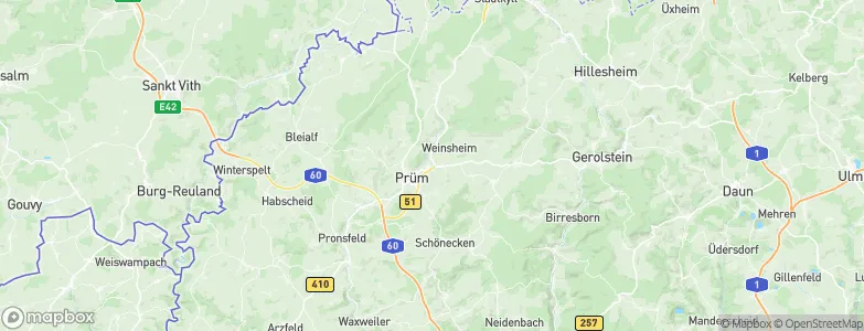 Dausfeld, Germany Map