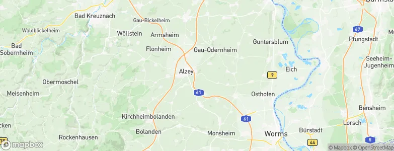 Dautenheim, Germany Map