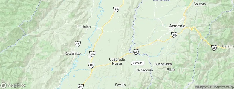 Dávila, Colombia Map