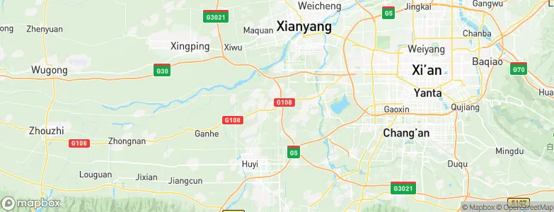 Dawang, China Map