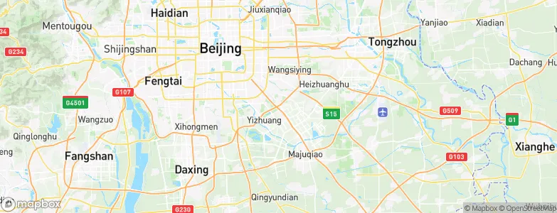 Dayangfang, China Map