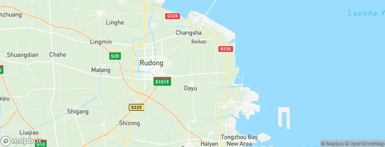 Dayu, China Map