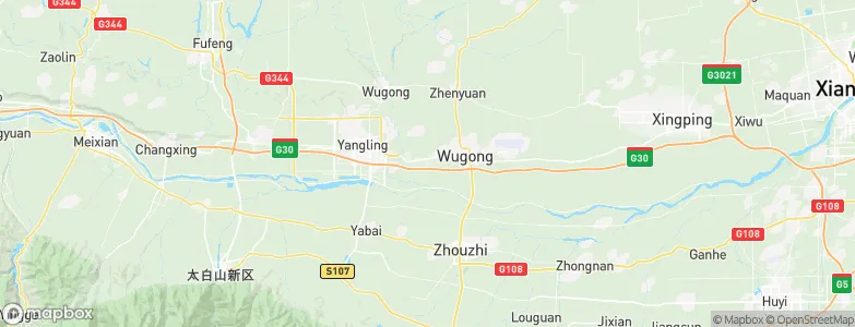 Dazhuang, China Map
