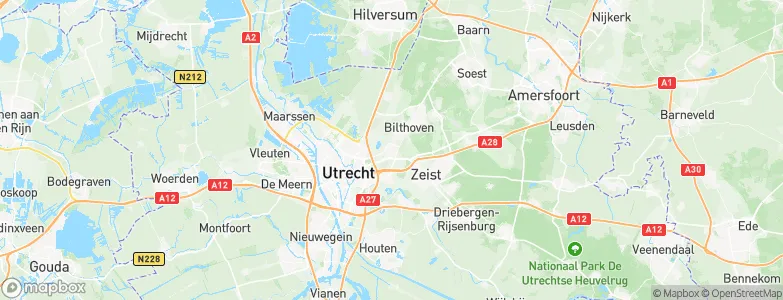 De Bilt, Netherlands Map