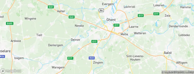 De Pinte, Belgium Map
