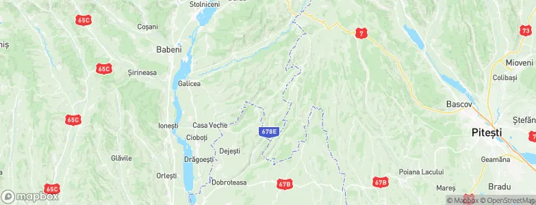 Dealu Dănicei, Romania Map