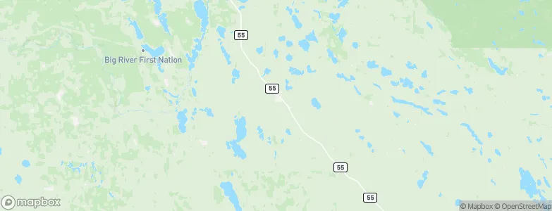 Debden, Canada Map