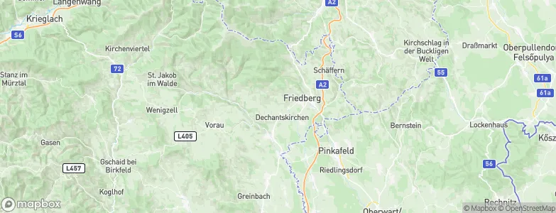 Dechantskirchen, Austria Map