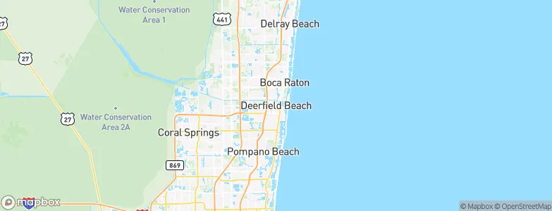 Deerfield Beach, United States Map