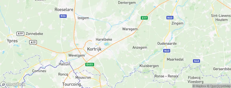 Deerlijk, Belgium Map