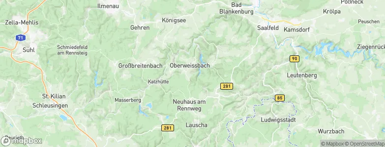 Deesbach, Germany Map