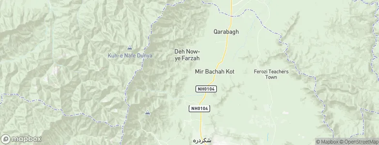 Deh-e Now, Afghanistan Map