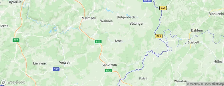 Deidenberg, Belgium Map