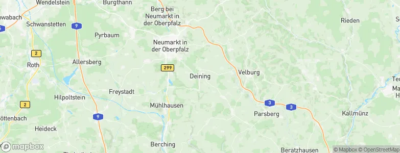 Deining, Germany Map