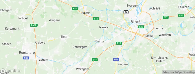 Deinze, Belgium Map