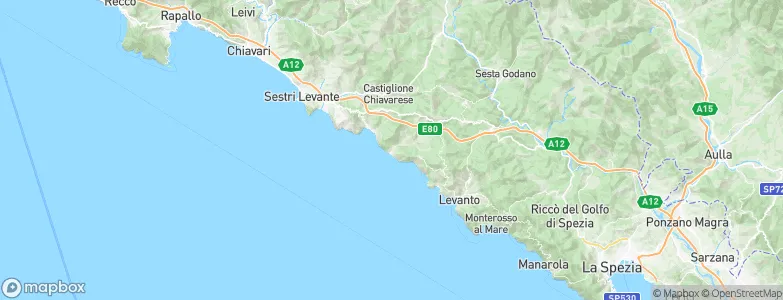 Deiva Marina, Italy Map