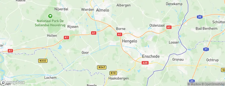 Delden, Netherlands Map