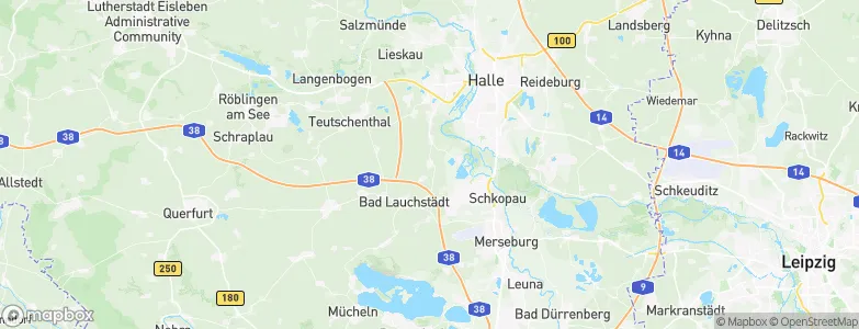 Delitz am Berge, Germany Map