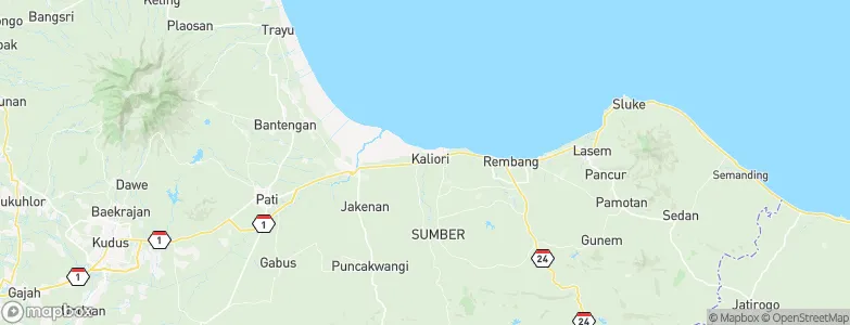 Delok, Indonesia Map