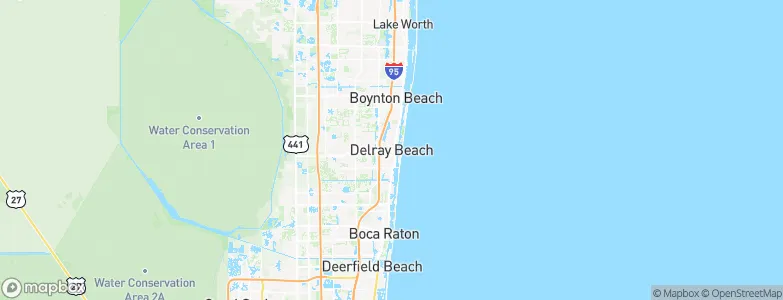 Delray Beach, United States Map