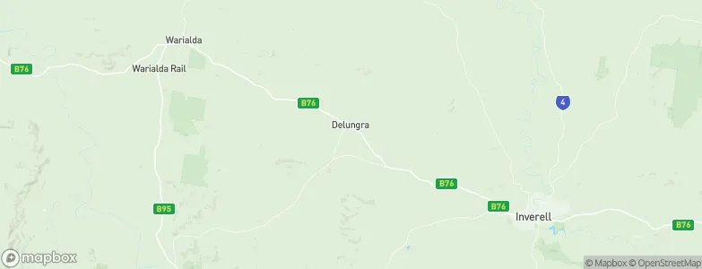 Delungra, Australia Map