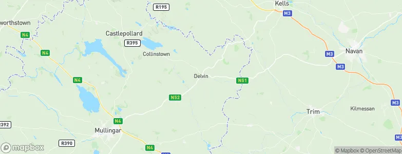 Delvin, Ireland Map