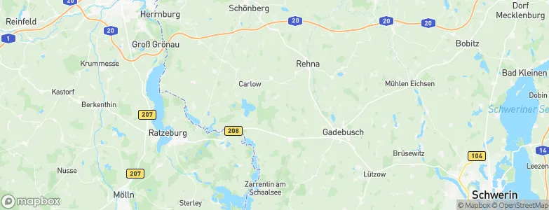 Demern, Germany Map