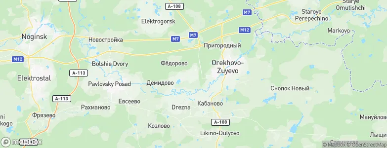 Demikhovo, Russia Map