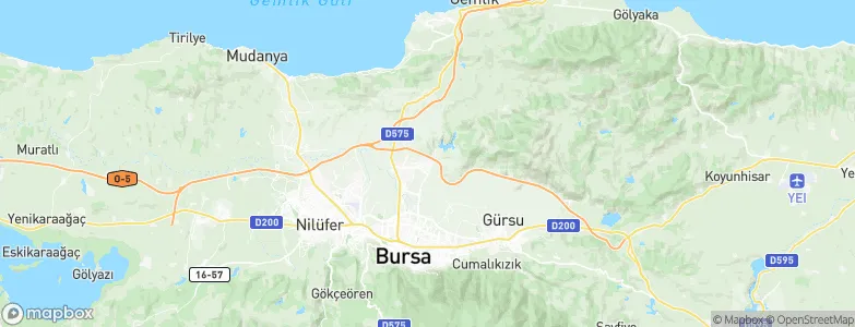 Demirtaş, Turkey Map