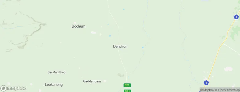 Dendron, South Africa Map