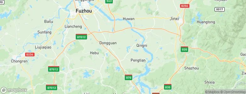 Dengfang, China Map