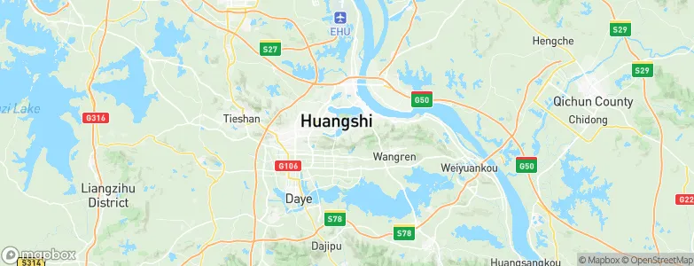 Dengyue, China Map