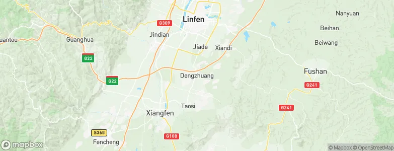 Dengzhuang, China Map