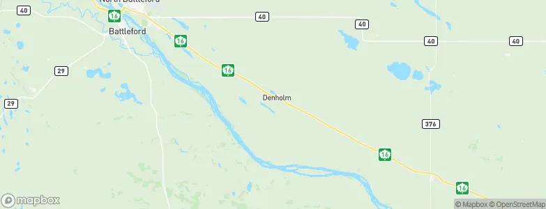 Denholm, Canada Map