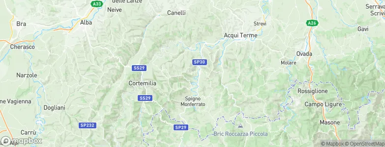 Denice, Italy Map