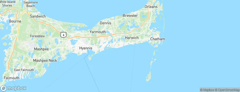 Dennis Port, United States Map