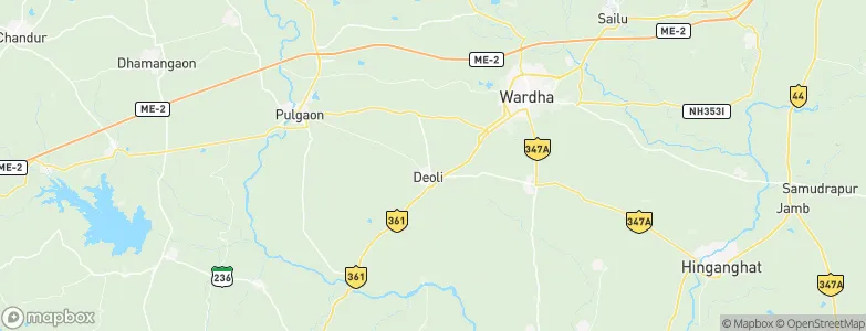 Deoli, India Map