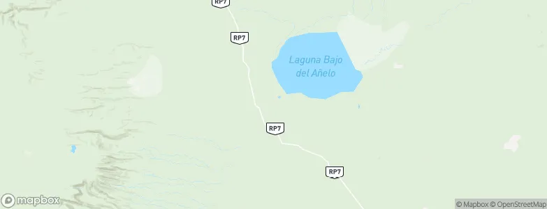 Departamento de Añelo, Argentina Map