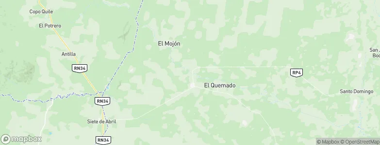 Departamento de Pellegrini, Argentina Map