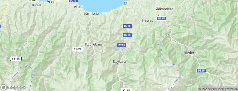 Dernekpazarı, Turkey Map