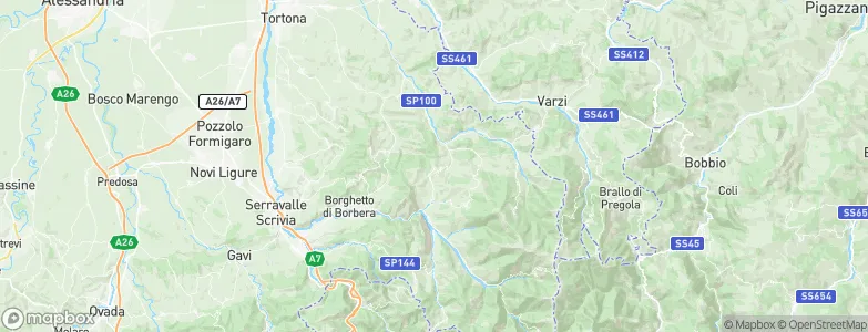 Dernice, Italy Map