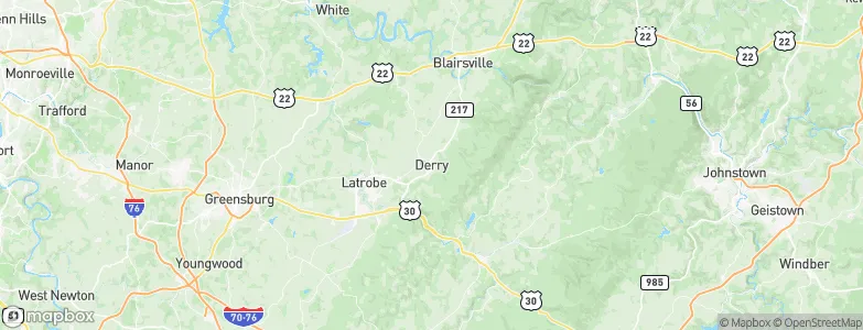 Derry, United States Map