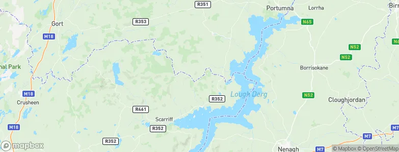 Derrygoolin, Ireland Map