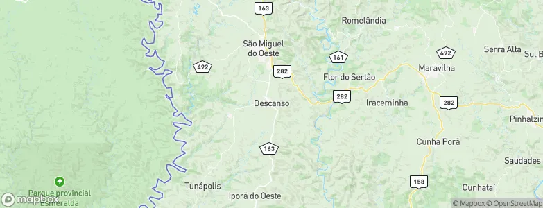 Descanso, Brazil Map