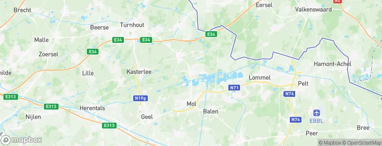 Dessel, Belgium Map