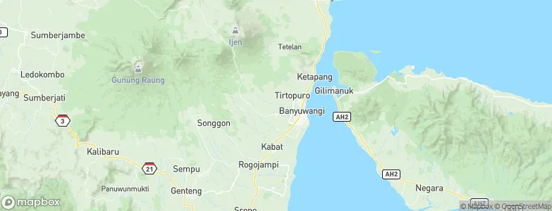 Detik Satu, Indonesia Map