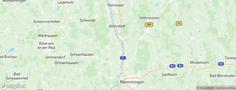 Dettingen an der Iller, Germany Map