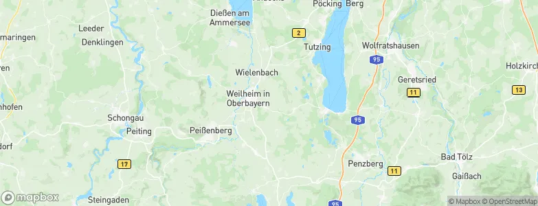 Deutenhausen, Germany Map